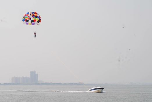 Parasailing in Karachi